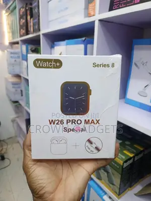 W26 Pro Max Series 8 Smartwatch With Fitness Health Tracking