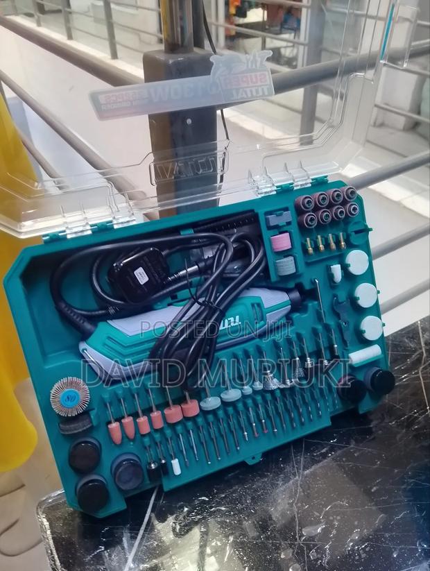 Total 130w Mini Grinder 252pcs Kit – Multi-Purpose Rotary Tools - main view