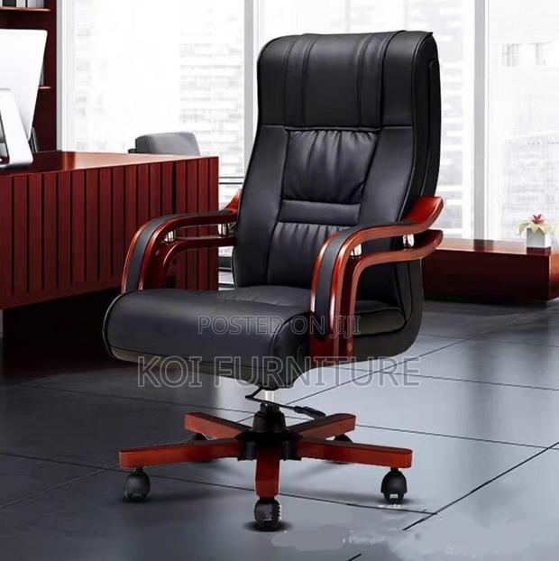 Office Chair : Chancellor High Back Chair -Leather