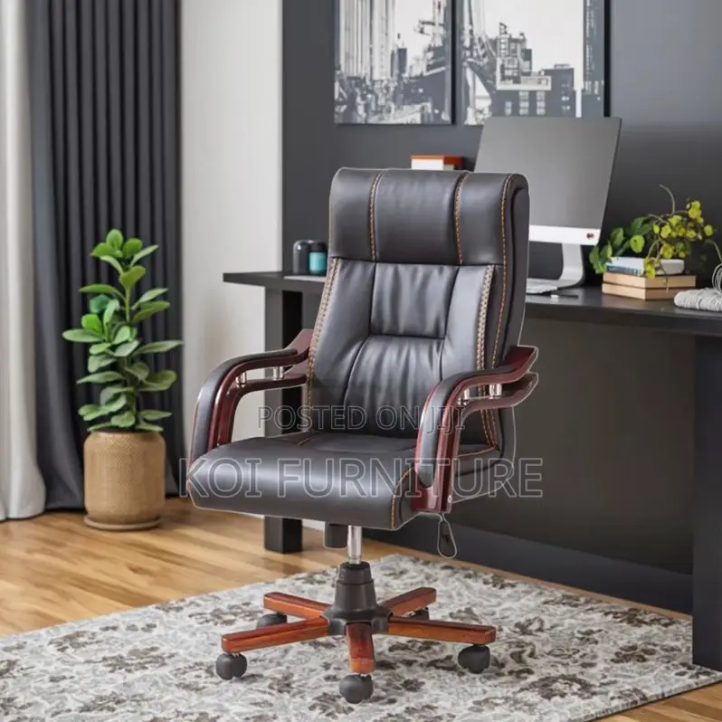 Office Chair : Chancellor High Back Chair -Leather