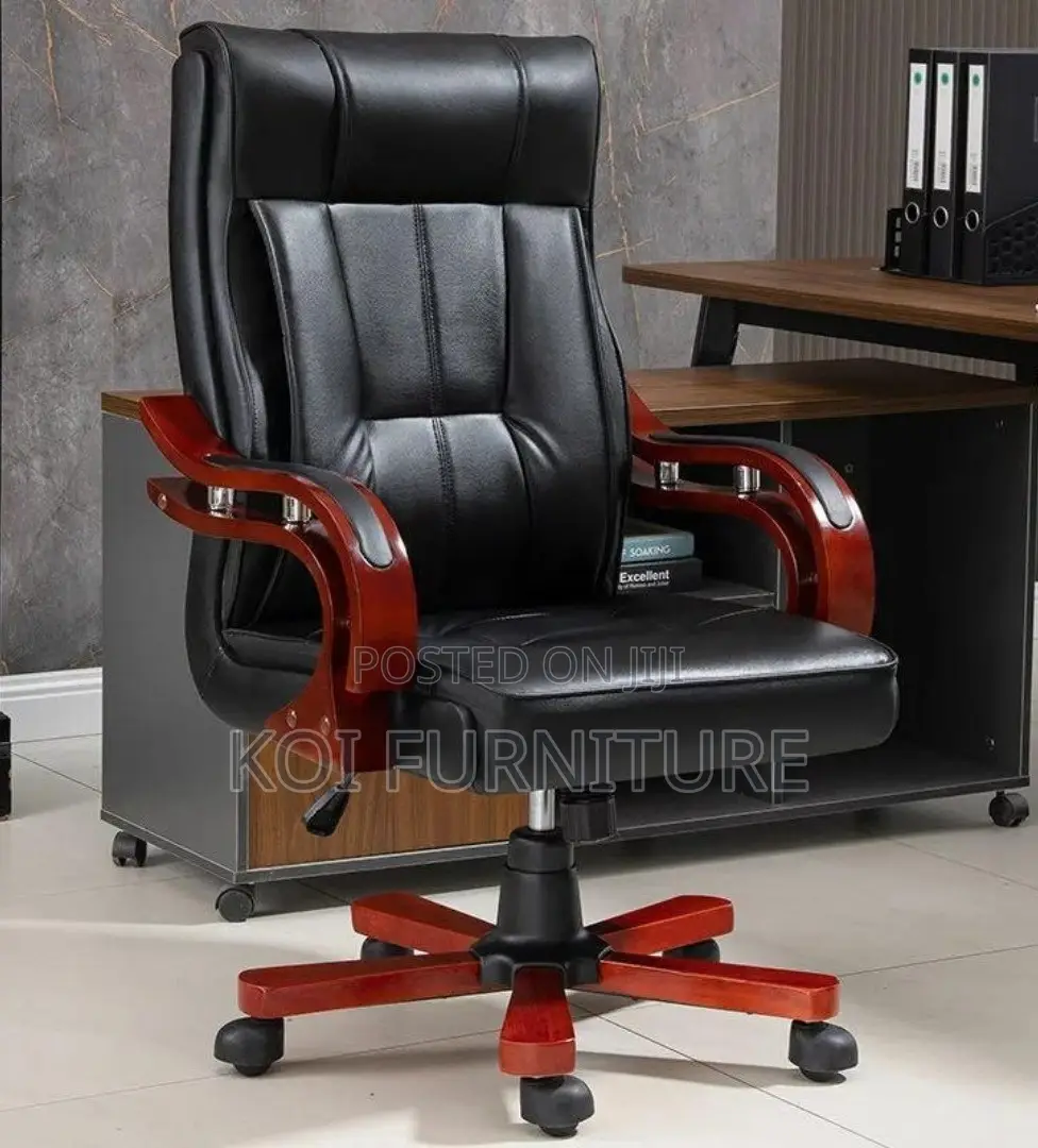 Office Chair : Chancellor High Back Chair -Leather