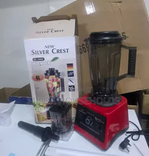 2 in 1 Silver Crest Blender.