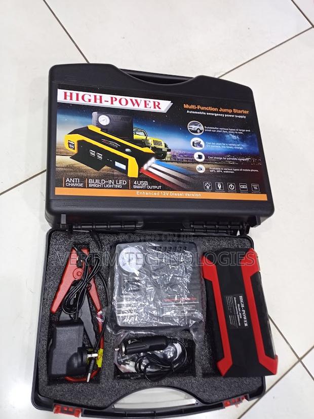 Long Term Reliability 99800mah Jump Starter Air Compressor Pump - main view