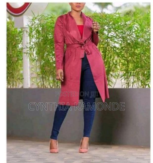 Velvet Trench Coat