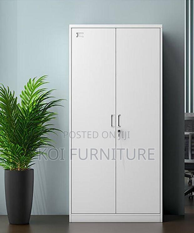 Office Cabinet : Two-Door Filing Steel Wardrobe Cabinet