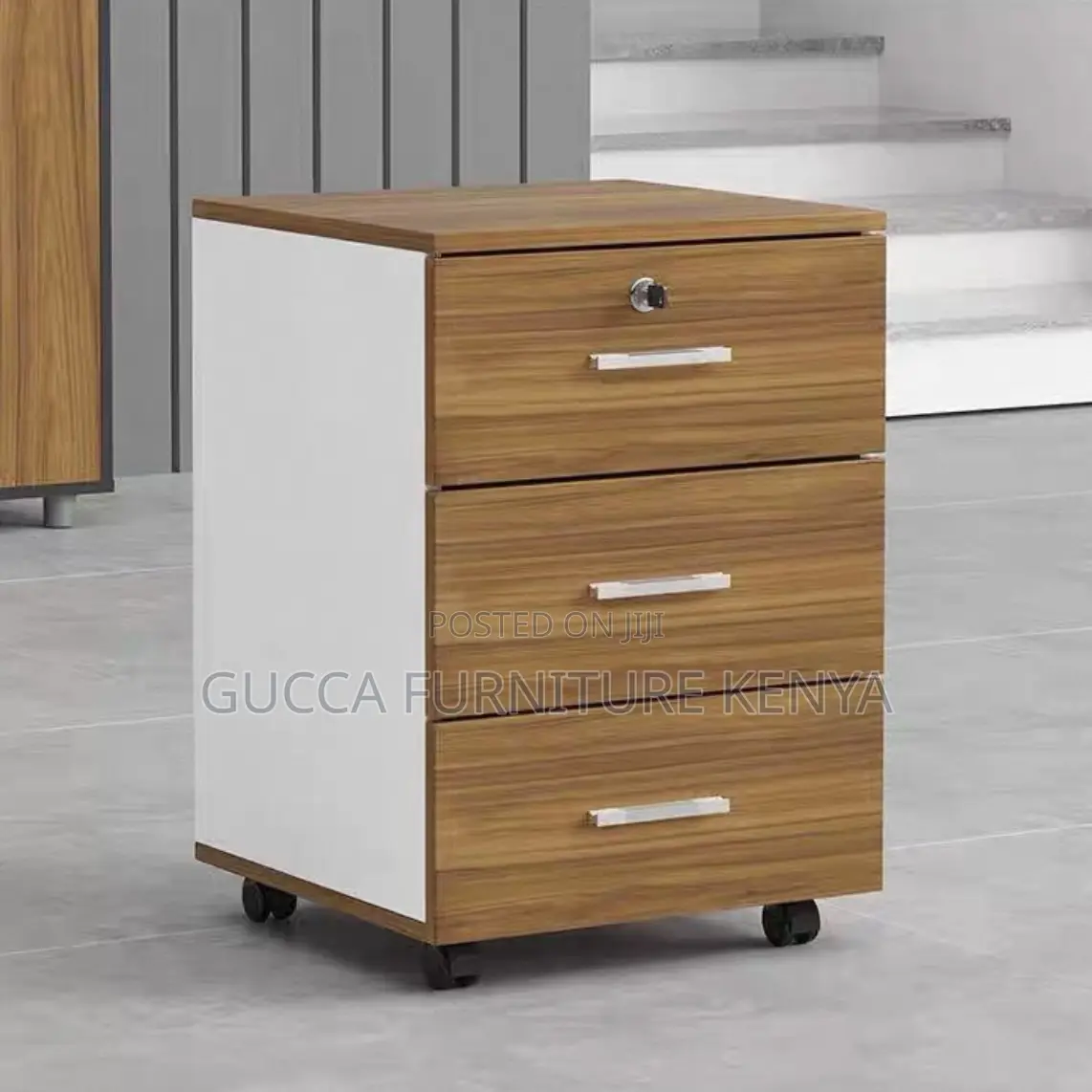 3 Drawers Mobile Filling Pedestal Cabinet