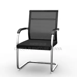 Office Mesh Mid-back Reception Guest Chair