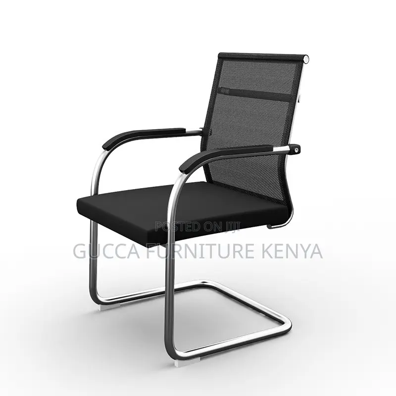 Office Mesh Mid-back Reception Guest Chair