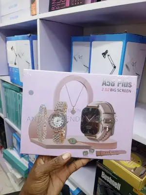 A58 Plus Smartwatch Set, A58 Plus 2.02" Smartwatch & Luxury Bracelet,