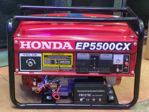 Honda Ep5500cx 5.5kva Petrol Engine Keystart Generator