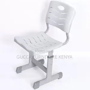 Adjustable Plastic Kid's Desk And Chair Set