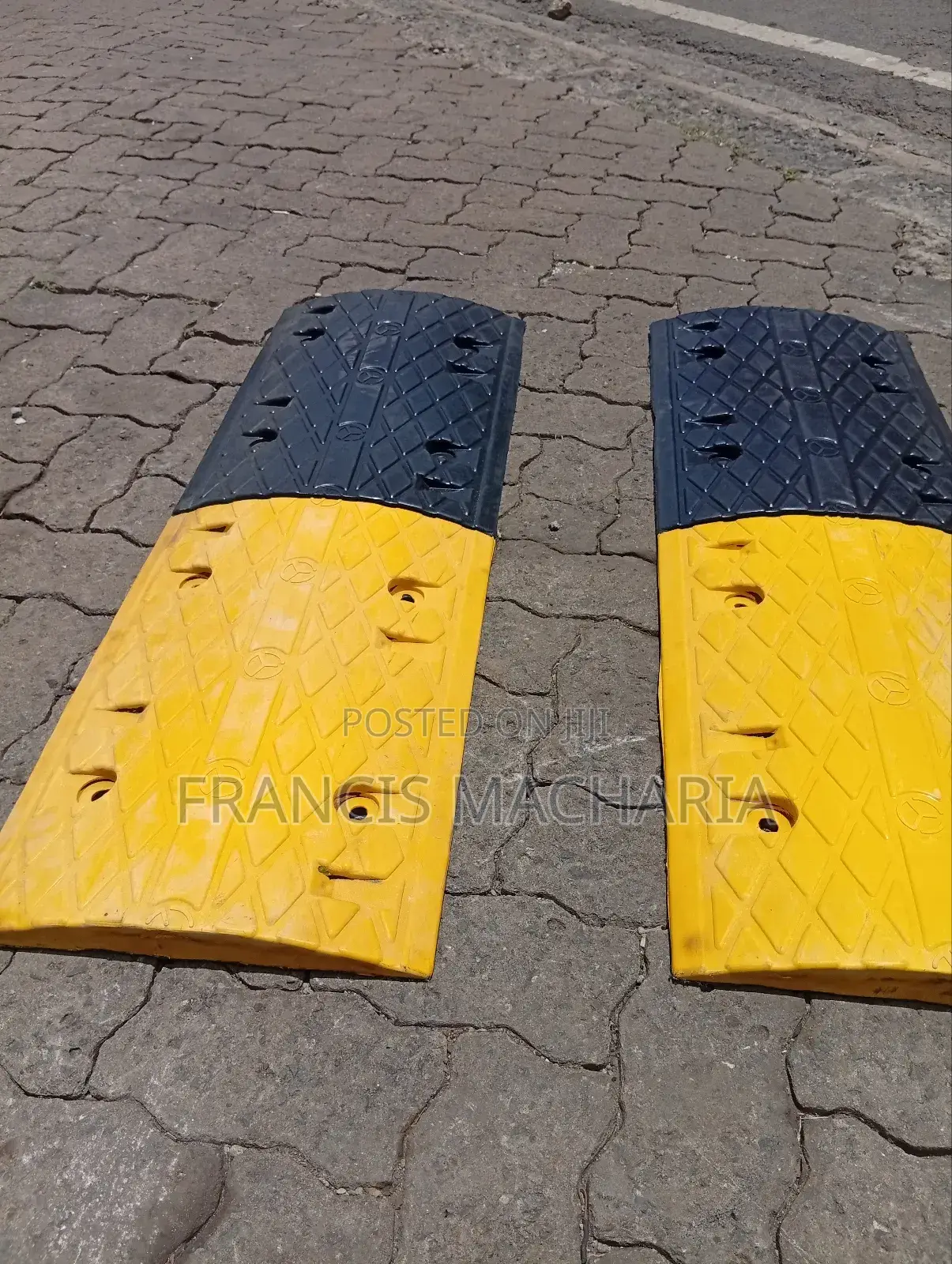 Rubber Speed Bumps New