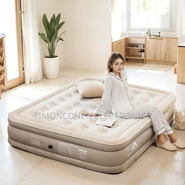 Inflatable Airbed Mattress With Automatic In Built Pump