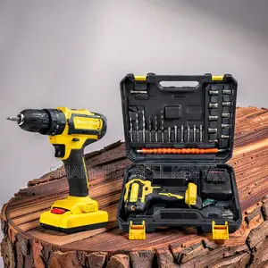 Brushless Motor Option Cordless Drill Drilling and Impact Functions
