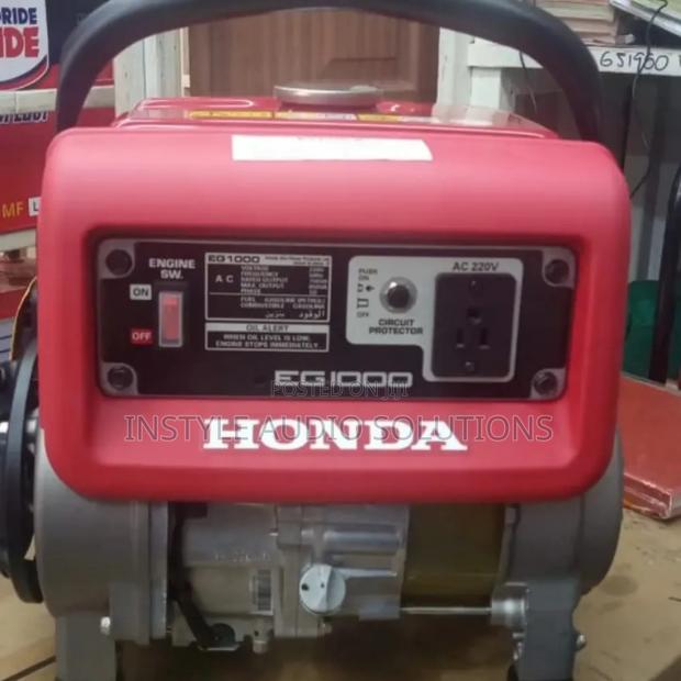 Honda Eg1000 850va Petrol Engine Silent Generator