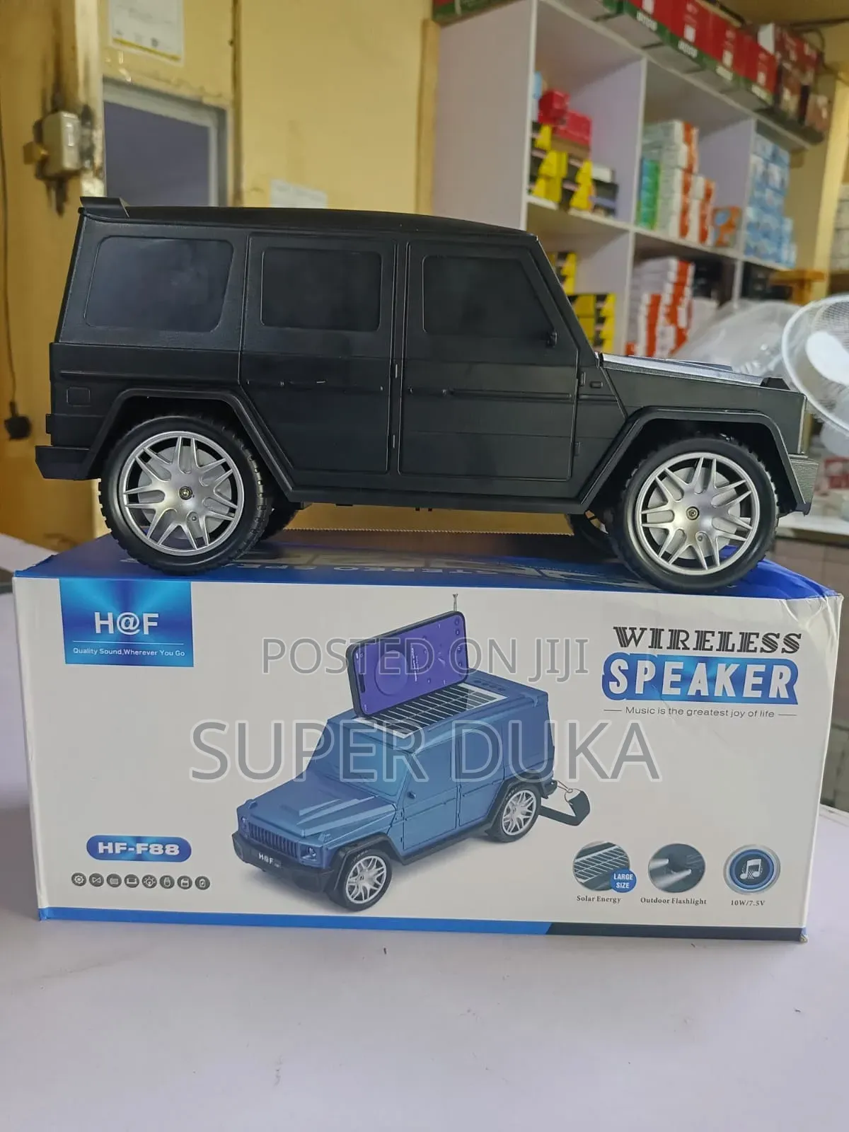 Jeep Car Toy Wireless Bluetooth Speaker, H at F Hf-F88 Wireless Speaker.