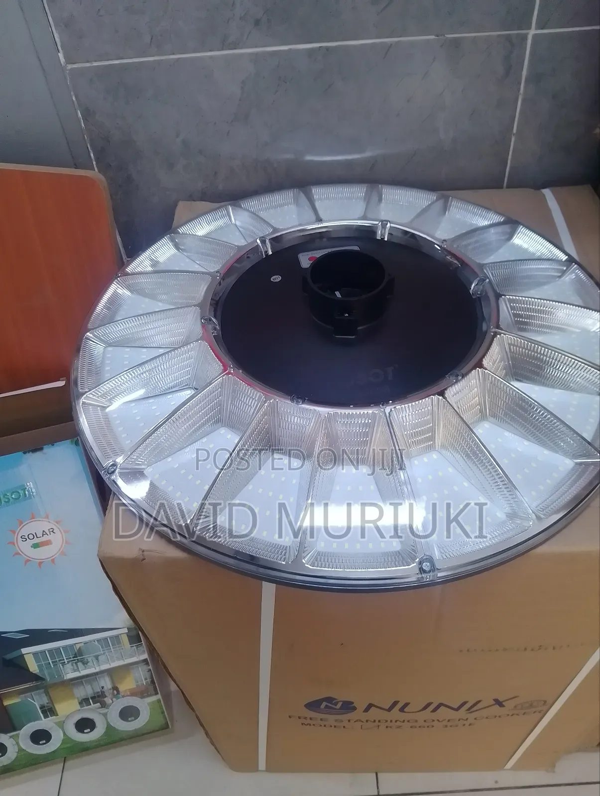 2000w Ufo Solar Flood Light Ip66 Waterproof Outdoor Lighting
