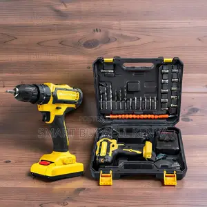 Strong Housing Cordless Drill With Drilling and Impact Functions