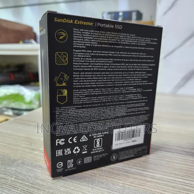 Sandisk 1tb Extreme Portable External Ssd - thumbnail 3