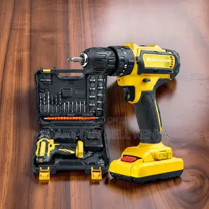 Energy Efficient Cordless Drill With Drilling and Impact Functions