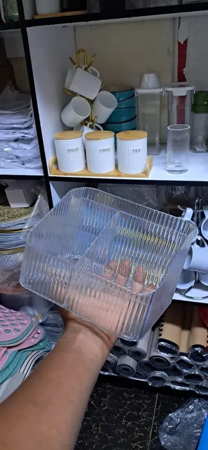 Heavy Acrylic Cosmetic Organizer 4grid Nm