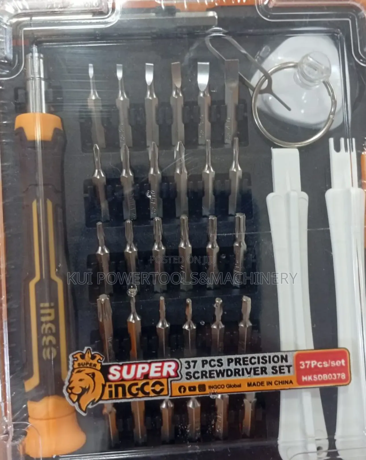 Ingco 37pcs Precision Screwdriver Set / Phone Repair Kit