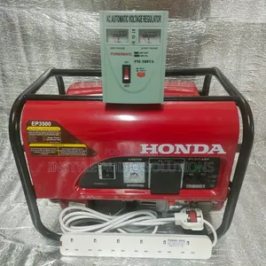 3.5kva Honda Generator Rope Start - 500w Power Regulator Free Cable