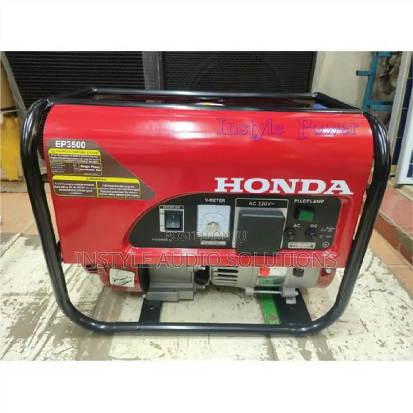 Honda 3500w Petrol Engine Rope Start Generator