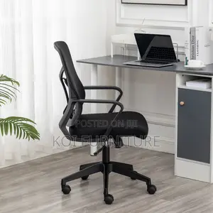 Office Chair : Mid-Back Ergonomic Mesh Office Chair