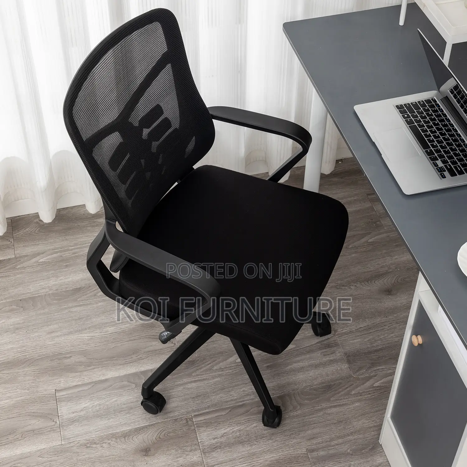 Office Chair : Mid-Back Ergonomic Mesh Office Chair