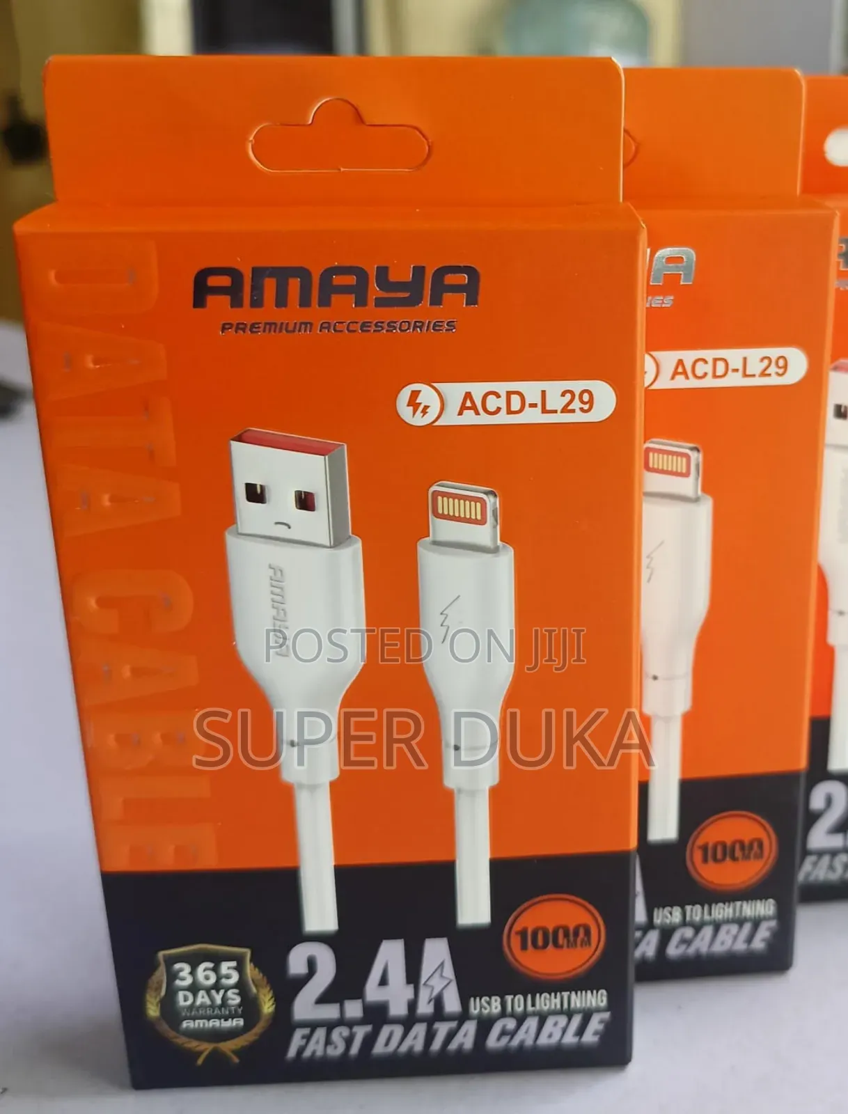 Amaya Usb to Lightning Cable, iPhone Cable.
