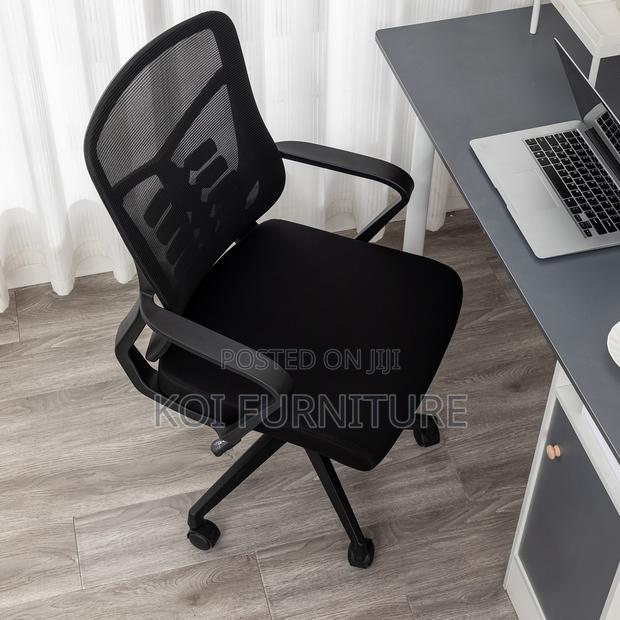 Office Chair : Mid-Back Ergonomic Mesh Office Chair - thumbnail 12