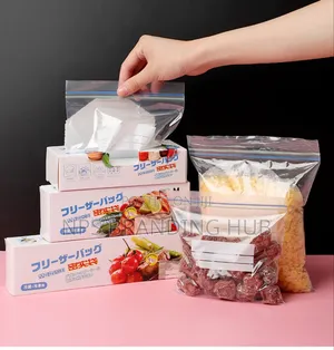 Reusable Ziplock Fridge Bags Set Of 20pcs 1kg