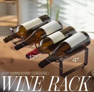 Metallic Carbon Wine Holder.
4slot
Colour: Tan Brown
Nm