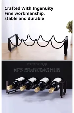 Metallic Carbon Wine Holder.
4slot
Colour: Tan Brown
Nm
