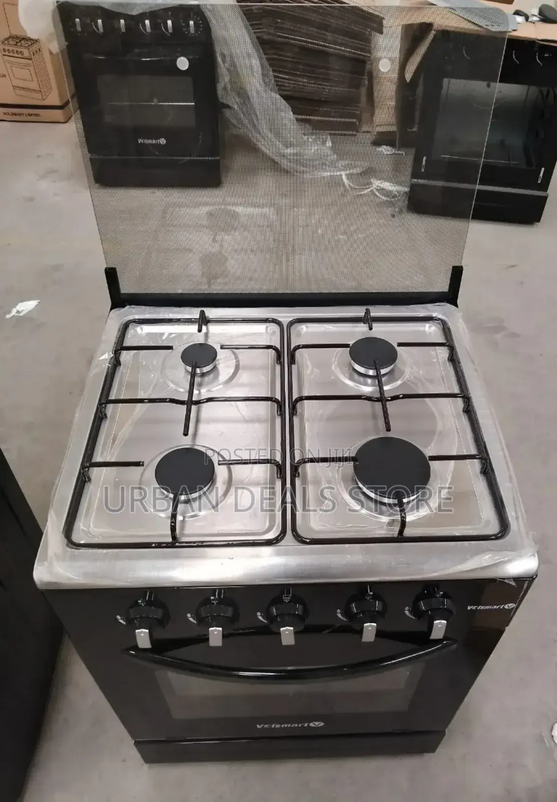 50×55 Cm Volsmart Full Gas Jet Standing Cooker