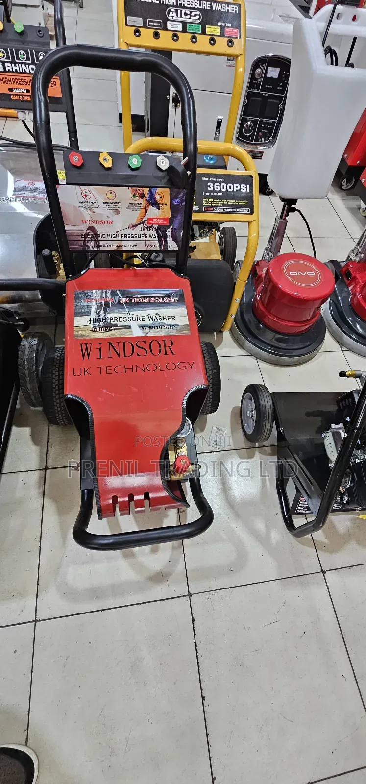 Windsor W-5010 High-pressure Washer.