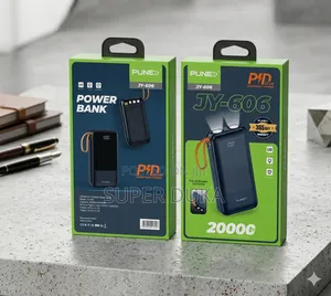 Punex 20,000mah Power Bank, Punex Jy-606 Power Bank.