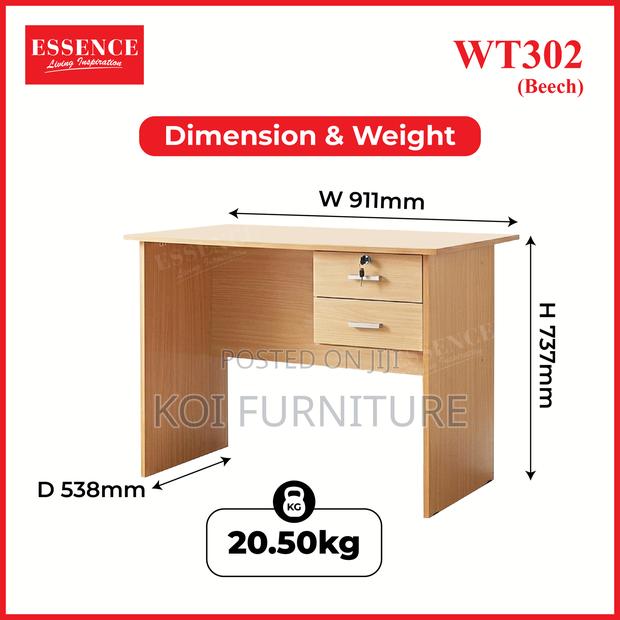 Office Desk : 1.2 Meters Study/ Computer Desk With Drawers - thumbnail 6