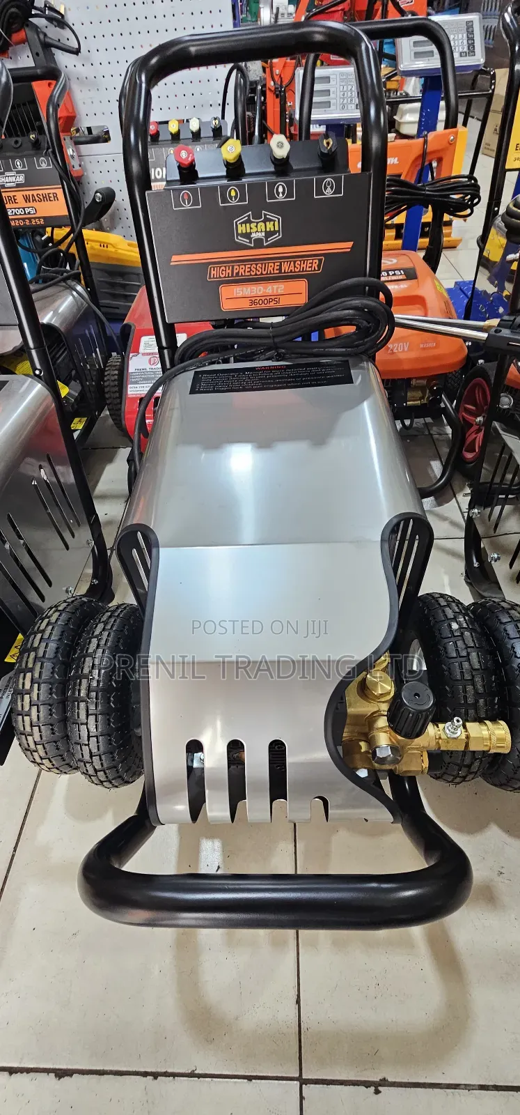Hisaki High Pressure Washer Three Phase