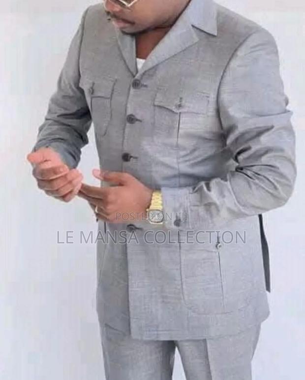 Modern Kaunda Shirt Suit