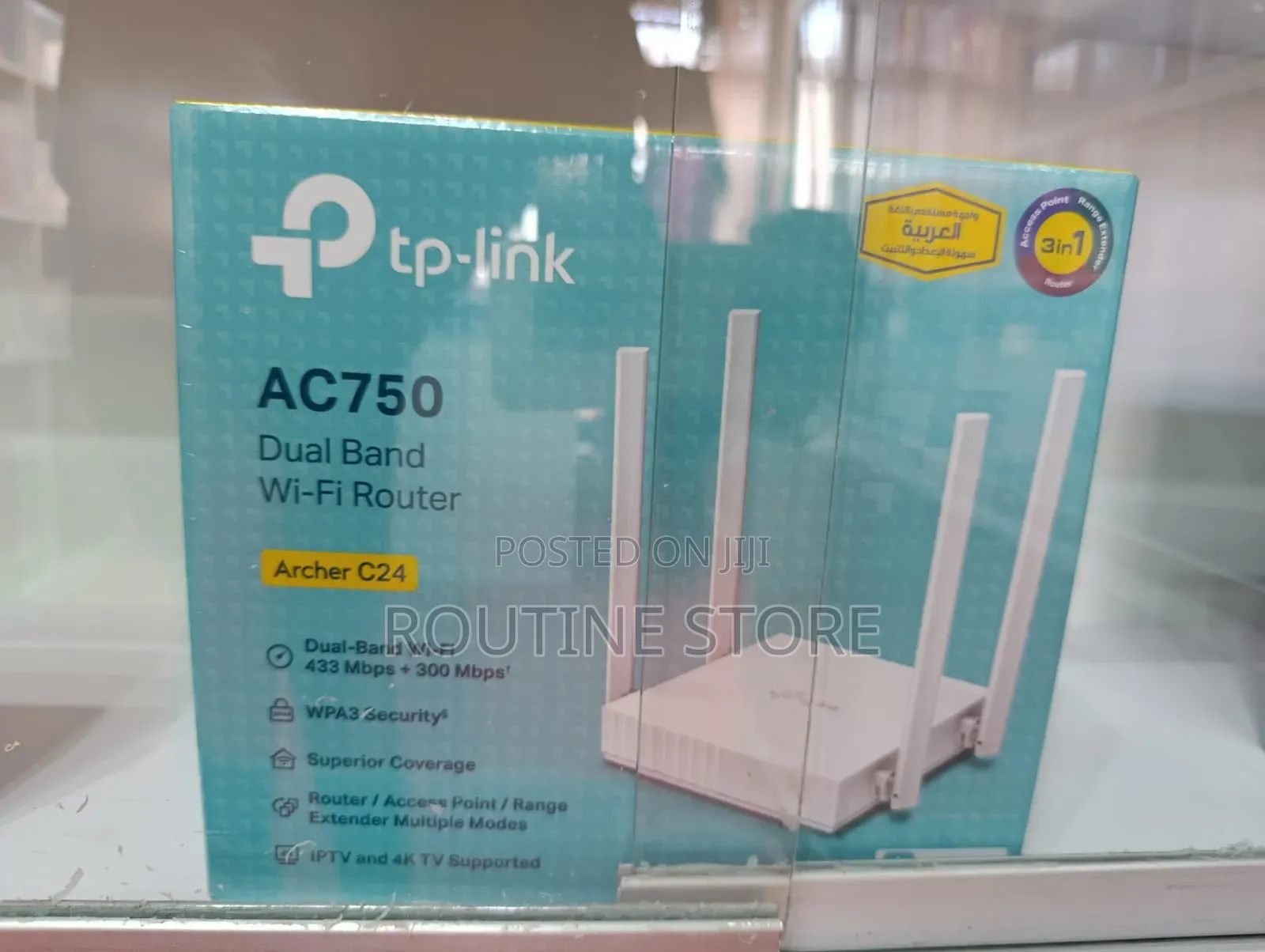 Tplink Archer C24 Ac750 Dualband Wifi Router