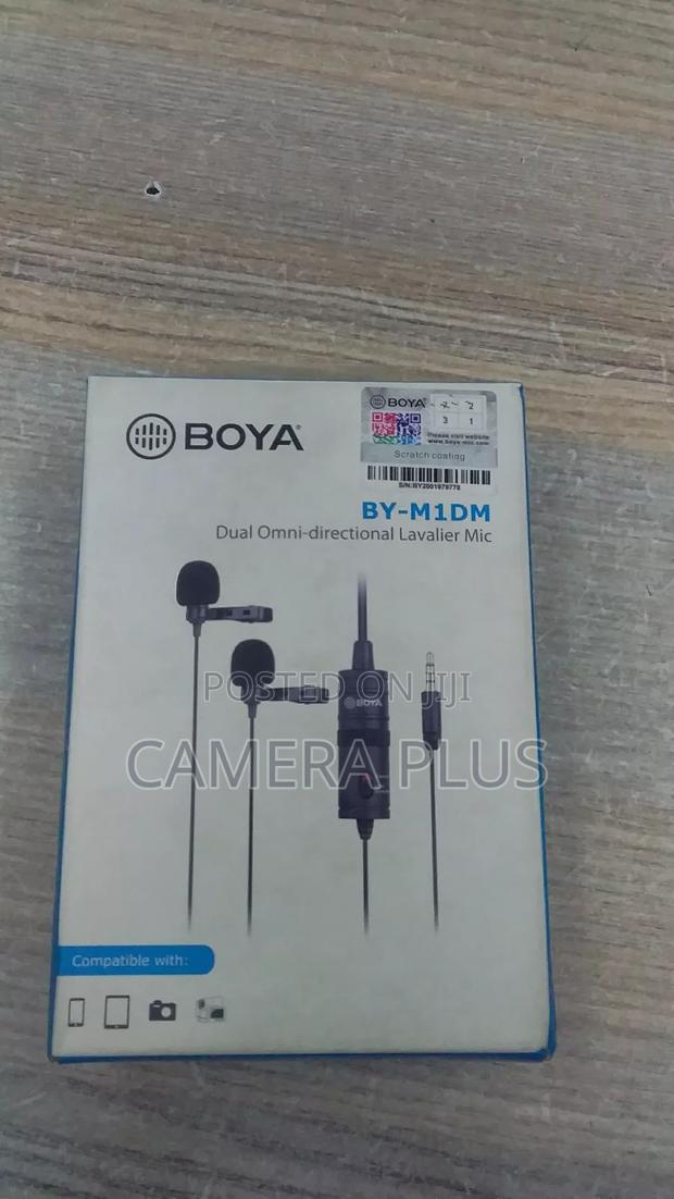 Boya Double Dual Lapel Microphone