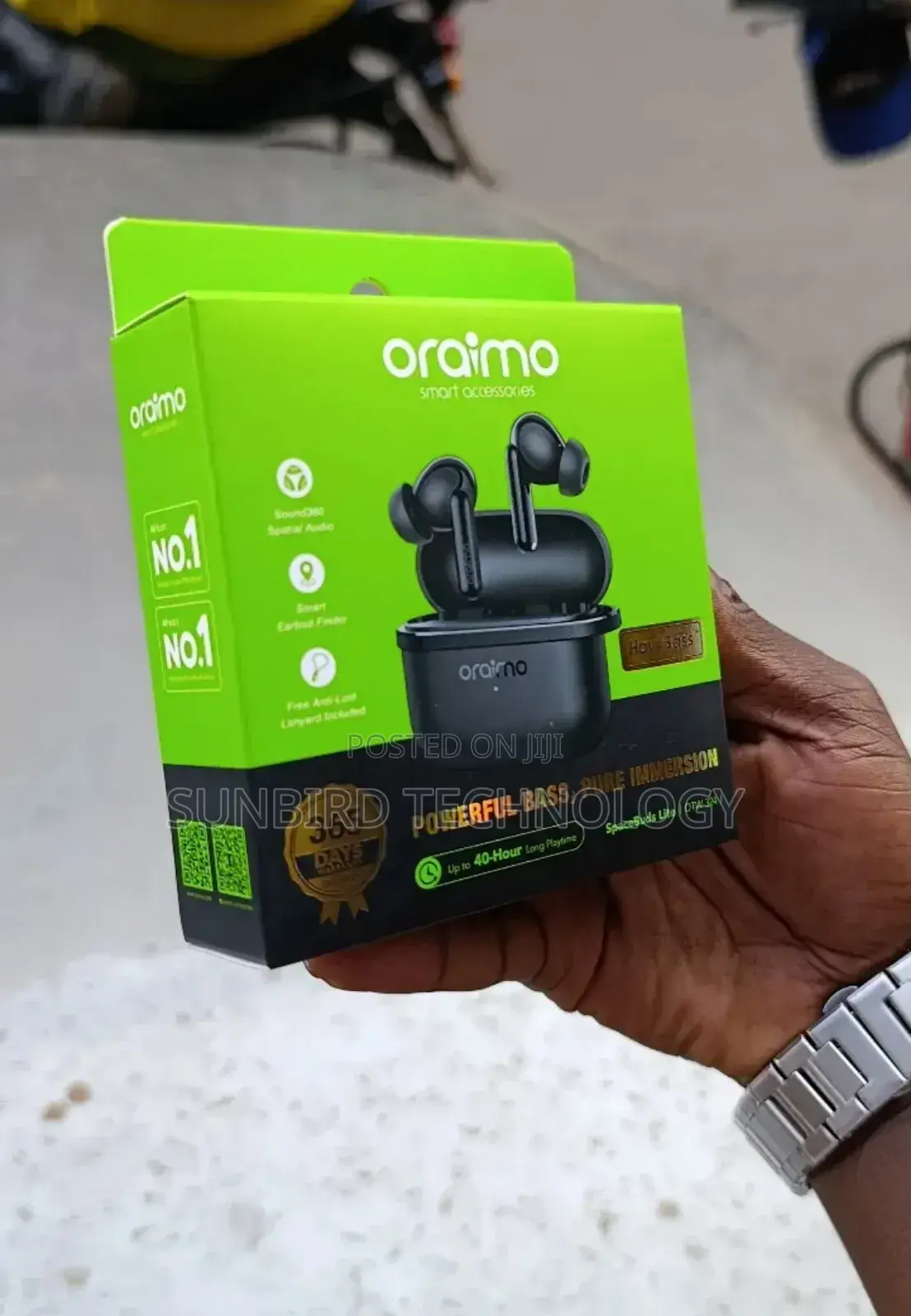 Oraimo Otw-324 Spacebuds Lite 40hrs Long Playtime