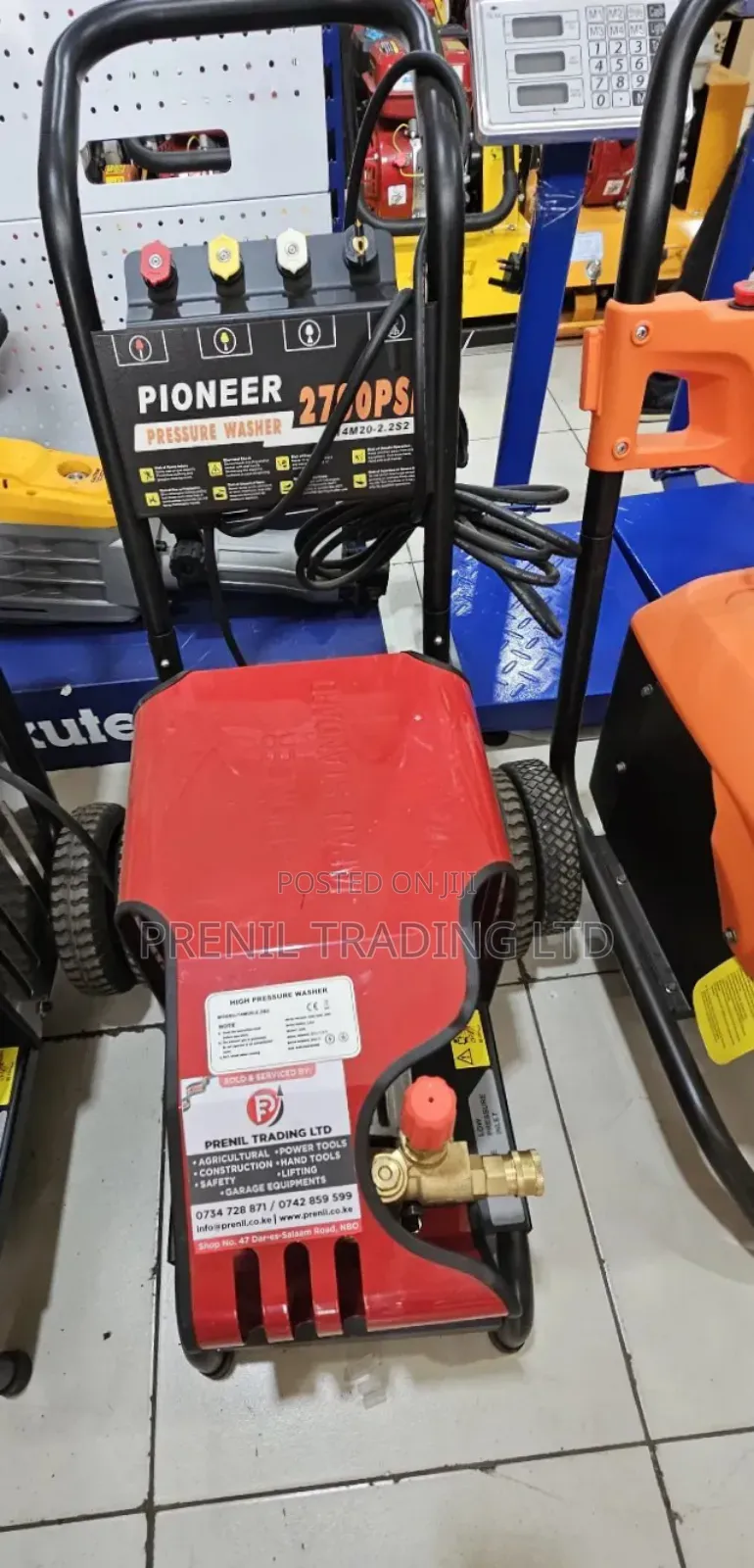 Pioneer 2700 Psi High-pressure Washer