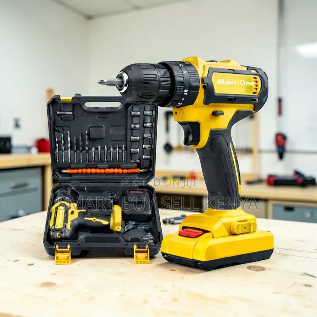 Multiple Speed Gears Cordless Drill With Drilling and Impact Functions