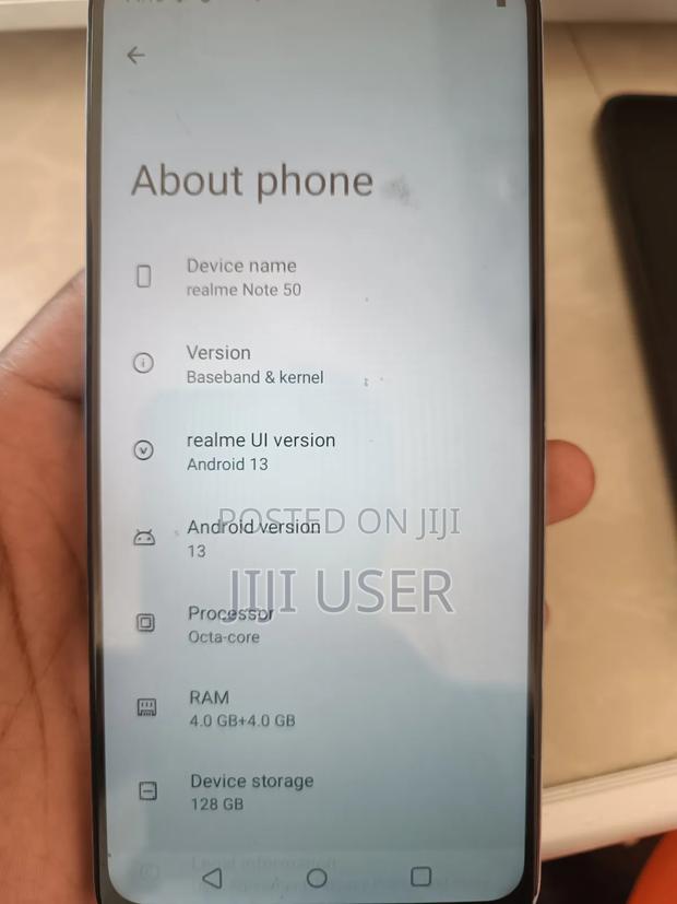 Realme Note 50 256 GB Blue - thumbnail 3