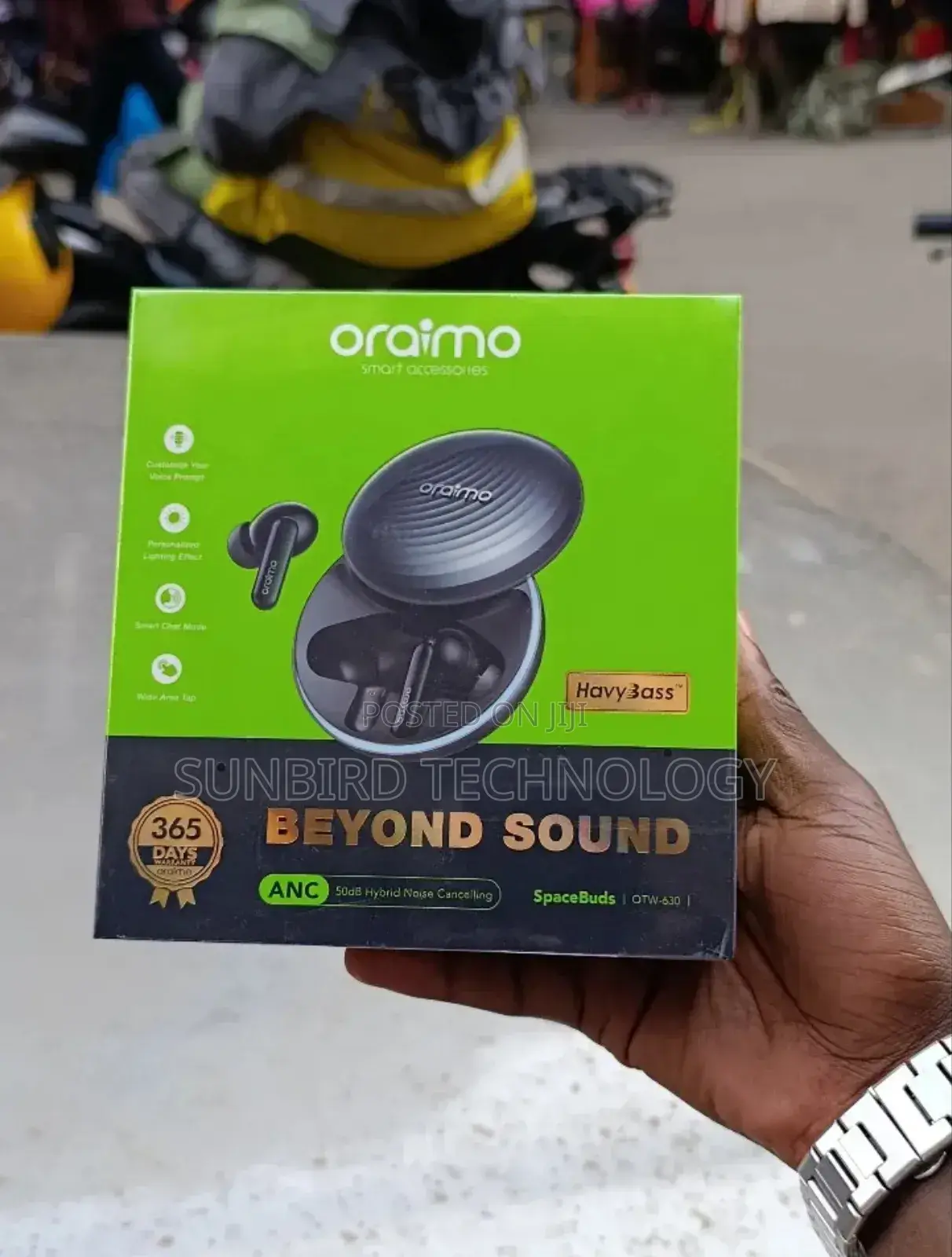 Oraimo Otw-630 Spacebuds Anc 50db Hybrid Noise Cancelling
