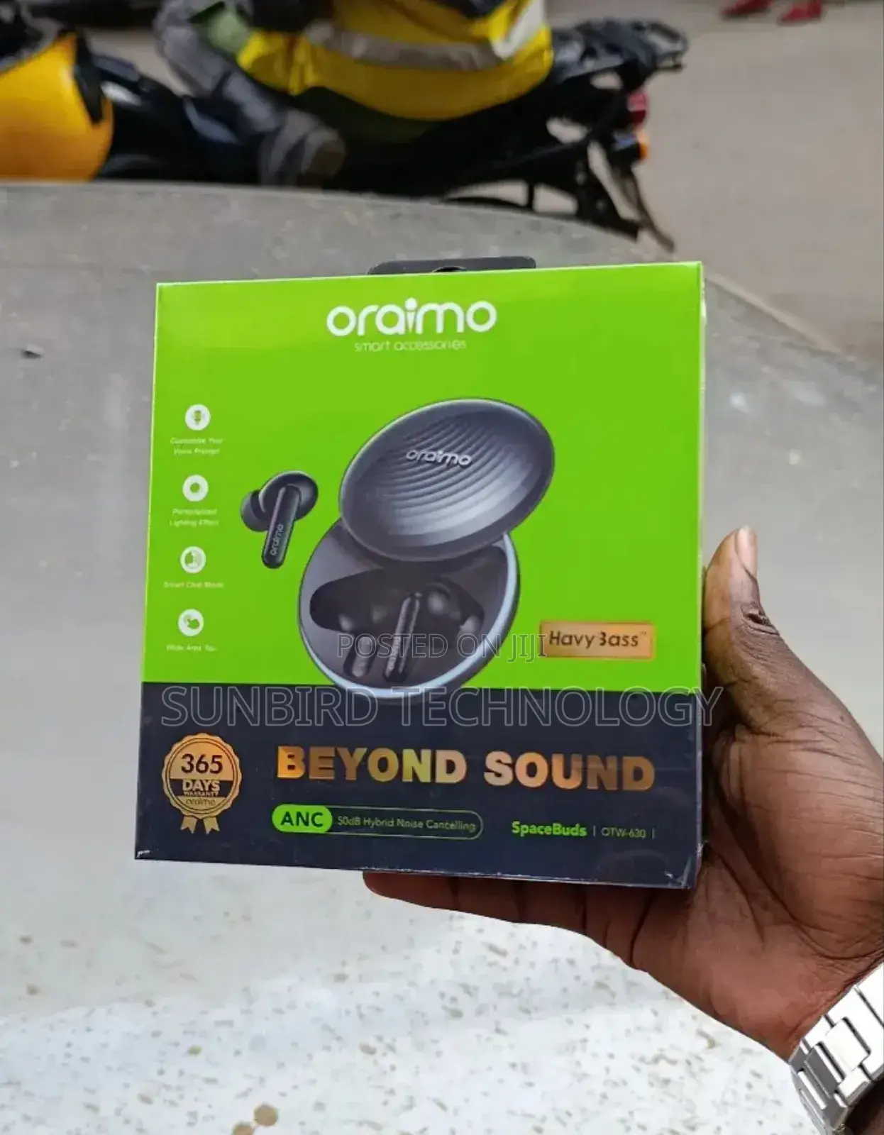 Oraimo Otw-630 Spacebuds Anc 50db Hybrid Noise Cancelling