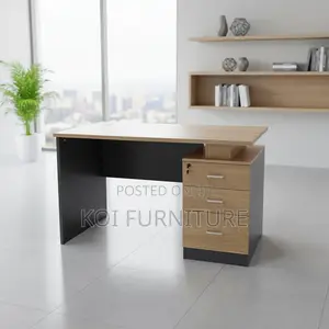Office Desk : Modern 1400mm Executive Office Desk